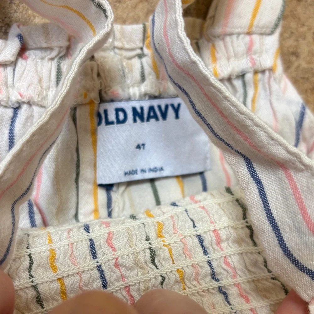 Striped Kids Jumpsuit